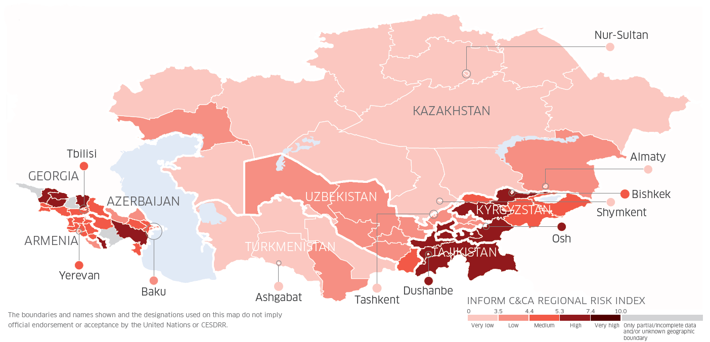Subnational - Central Asia and Caucasus