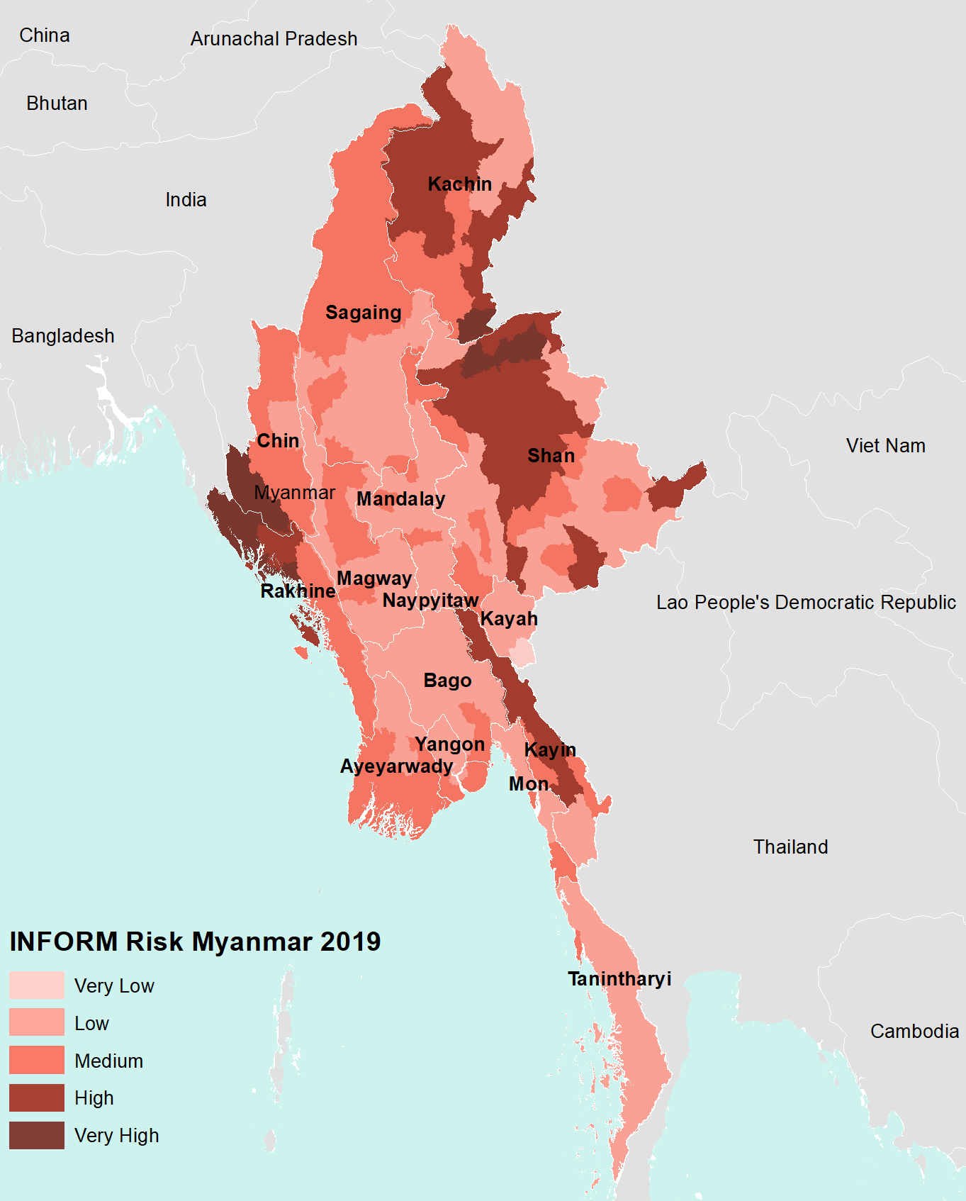 Subnational - Myanmar